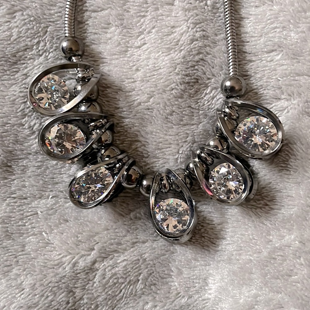 Beautiful diamond necklace